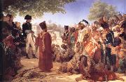 Baron Pierre Narcisse Guerin Bonaparte Pardoning the Insurgents in Cairo oil painting